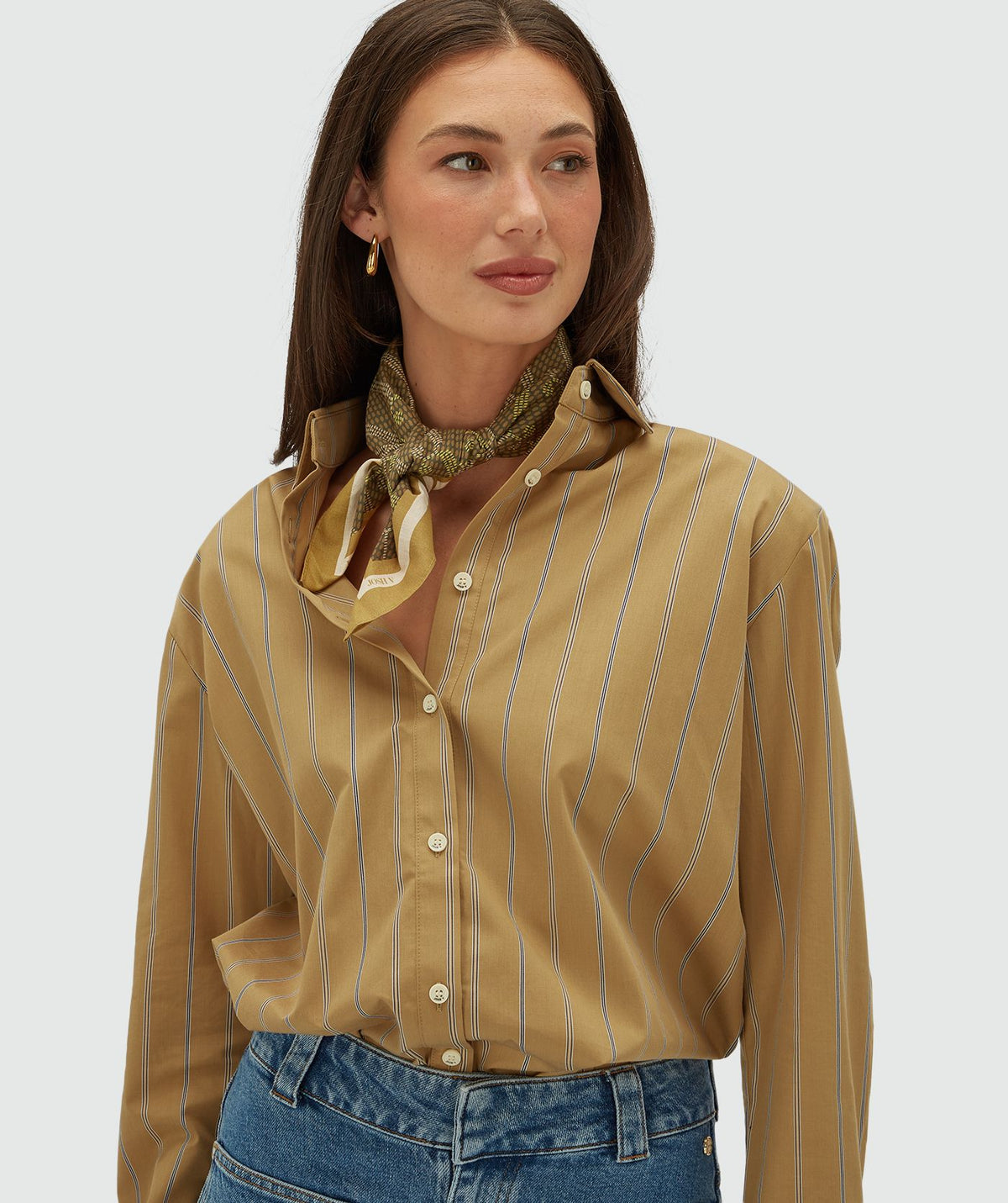 Lenço Bryce Brown Olive Green – Josh V