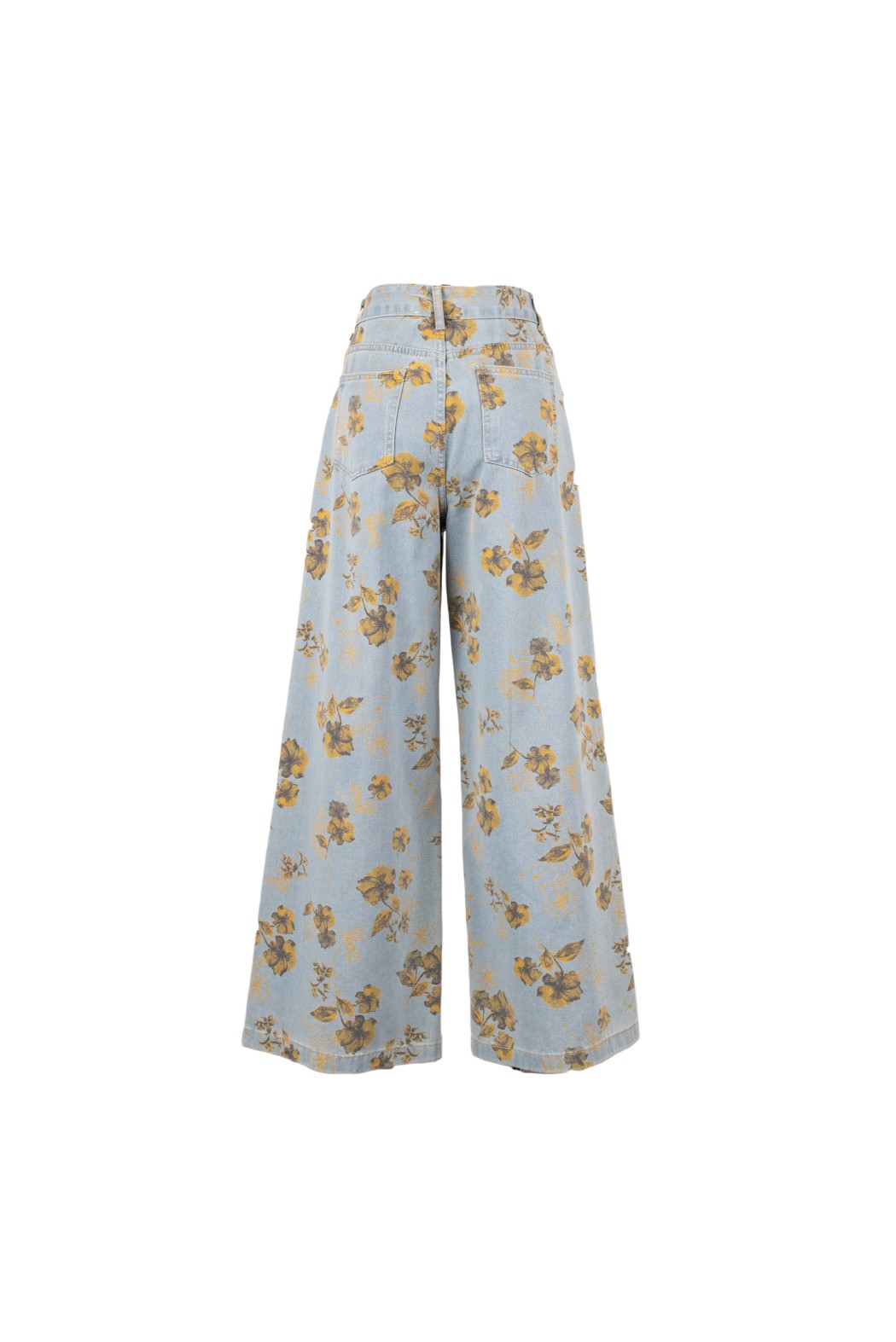 Calças Denim Florais – Odi Odi