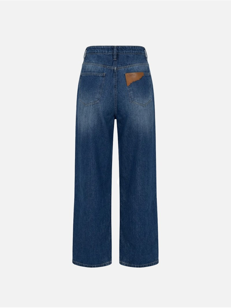 Calça de Ganga Wide Leg - Scripta