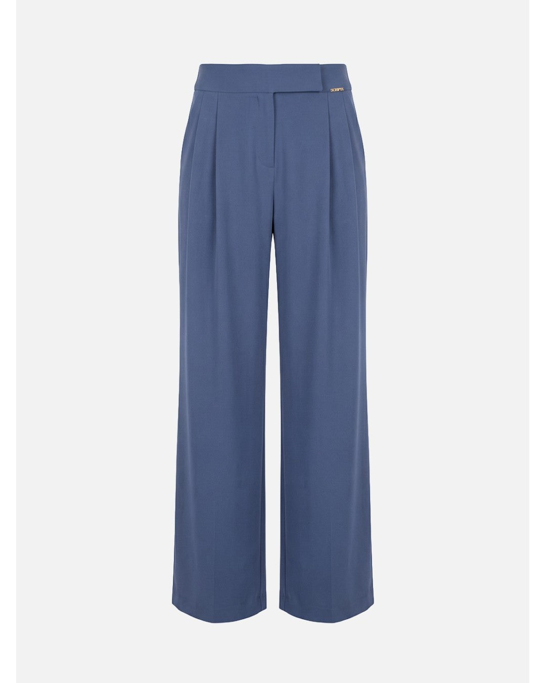 Calça Lisa Wide Leg com Pregas – Scripta — fotografia 8