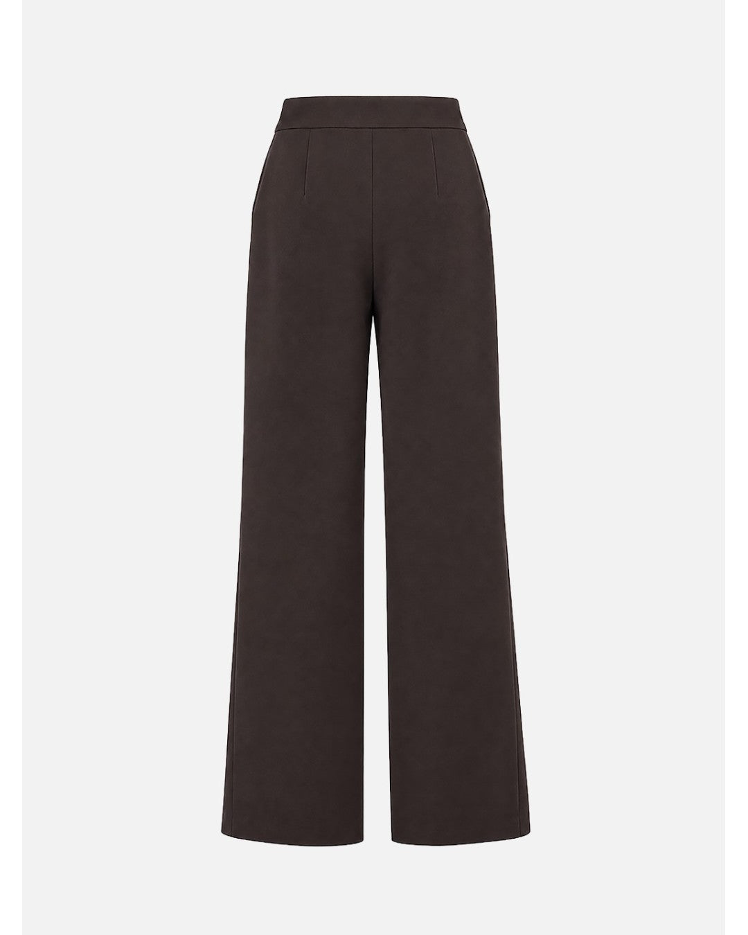 Calça Lisa Wide Leg com Pregas – Scripta — fotografia 6
