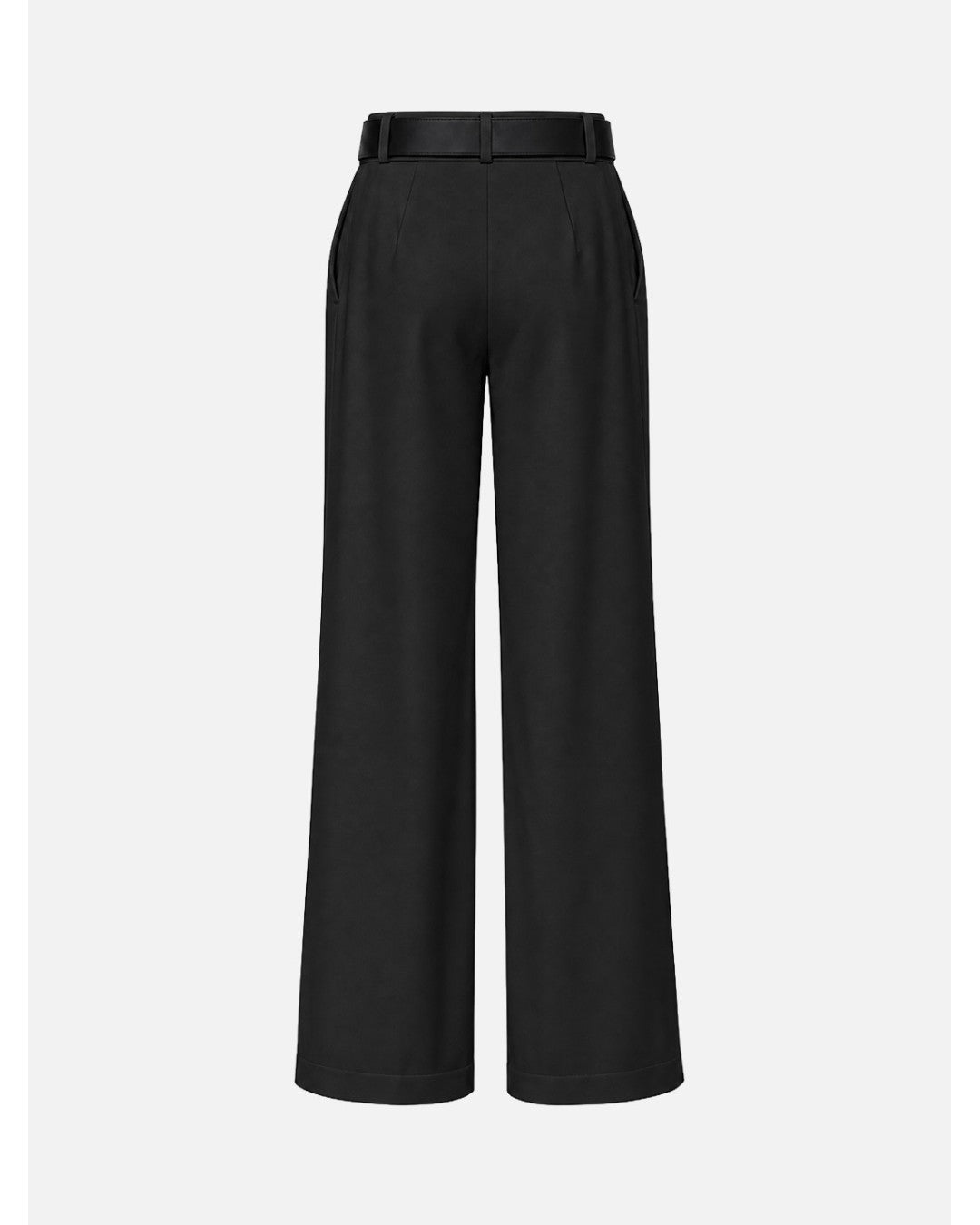 Calça Wide Leg com Prega e Cinto – Scripta — fotografia 4