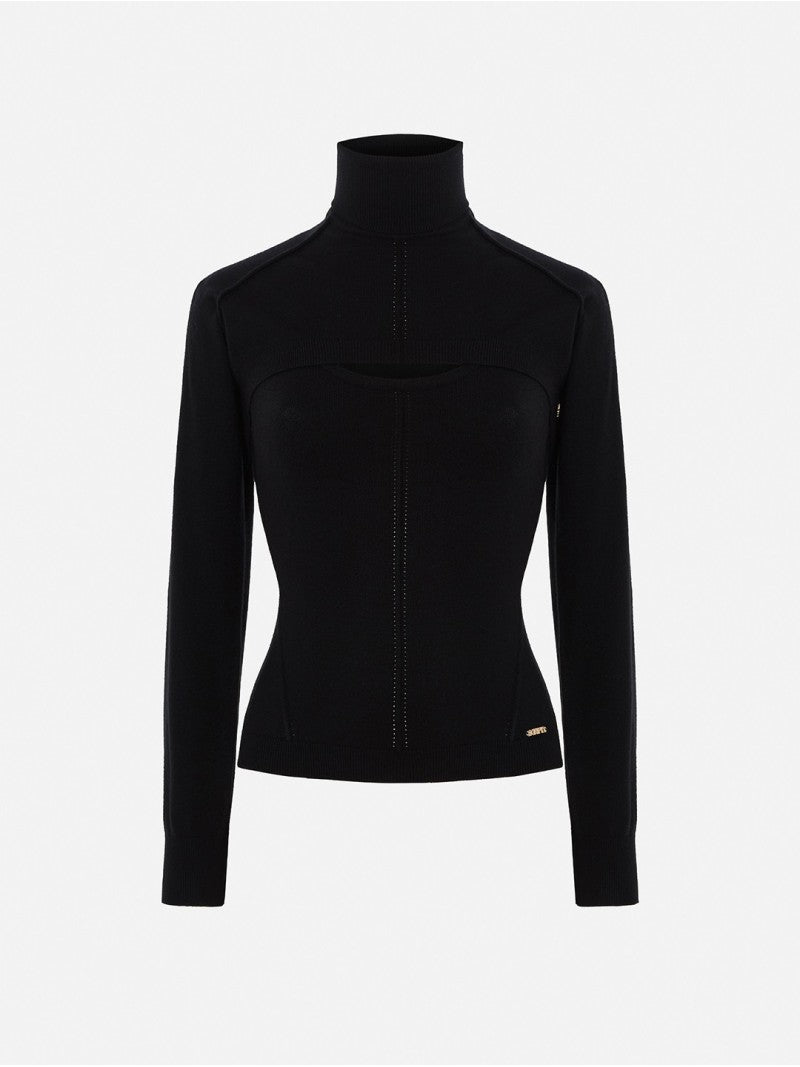 Camisola com Detalhe de Sobreposição - Scripta