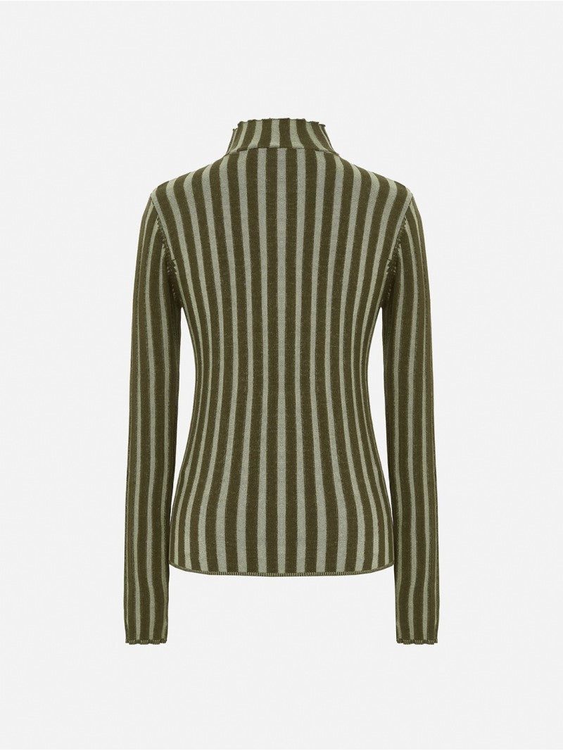 Camisola com Riscas Verticais - Scripta