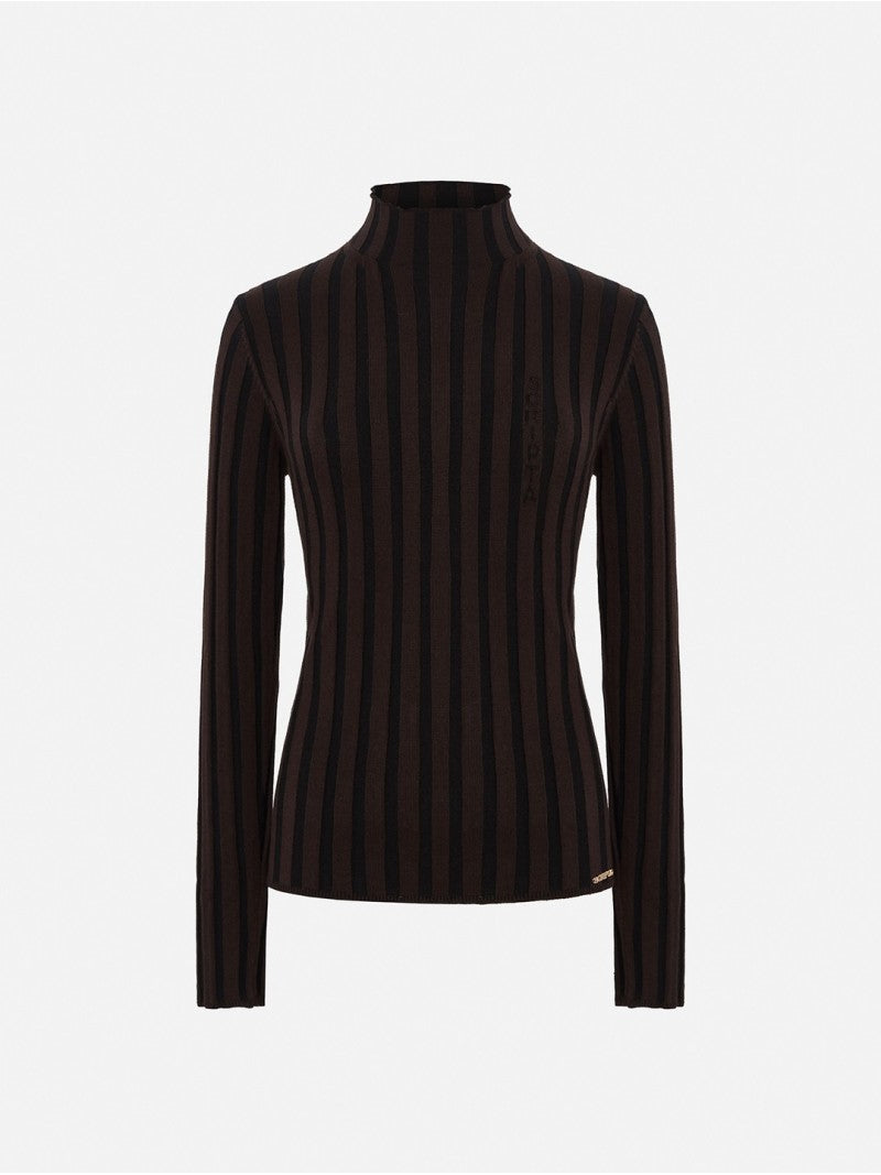 Camisola com Riscas Verticais - Scripta