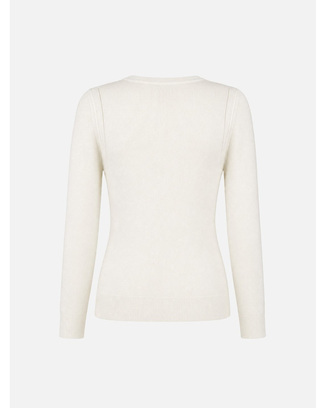 Camisola de Malha com Detalhe Perfurado e Logo – Scripta — fotografia 6