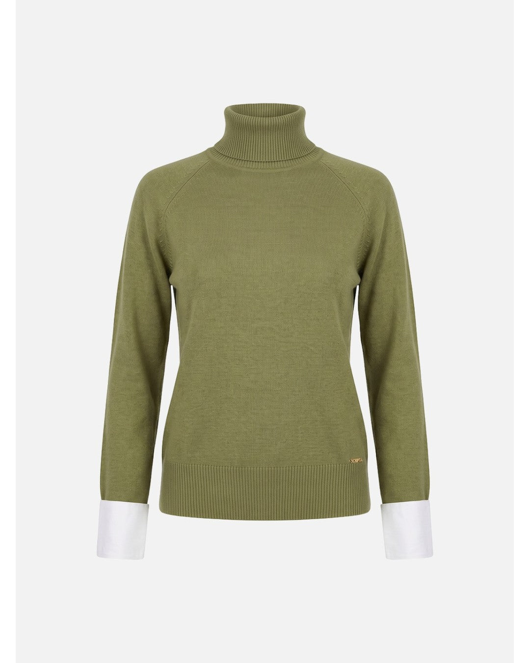 Camisola de Malha com Punhos Efeito Camisa – Scripta — fotografia 7