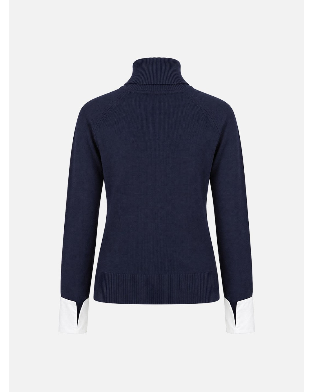 Camisola de Malha com Punhos Efeito Camisa – Scripta — fotografia 3