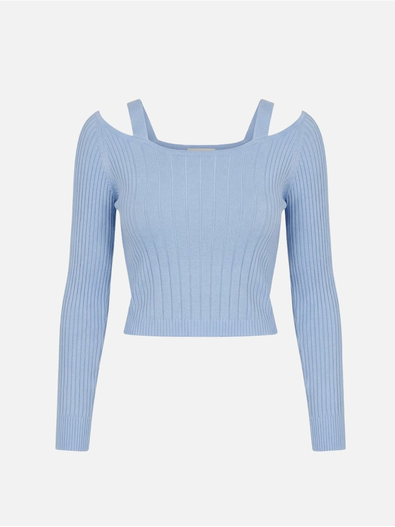 Camisola de Malha Cropped com Alças – Scripta