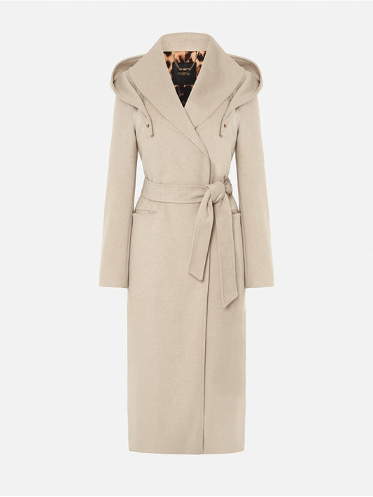 Casaco Comprido Com Capuz - Scripta