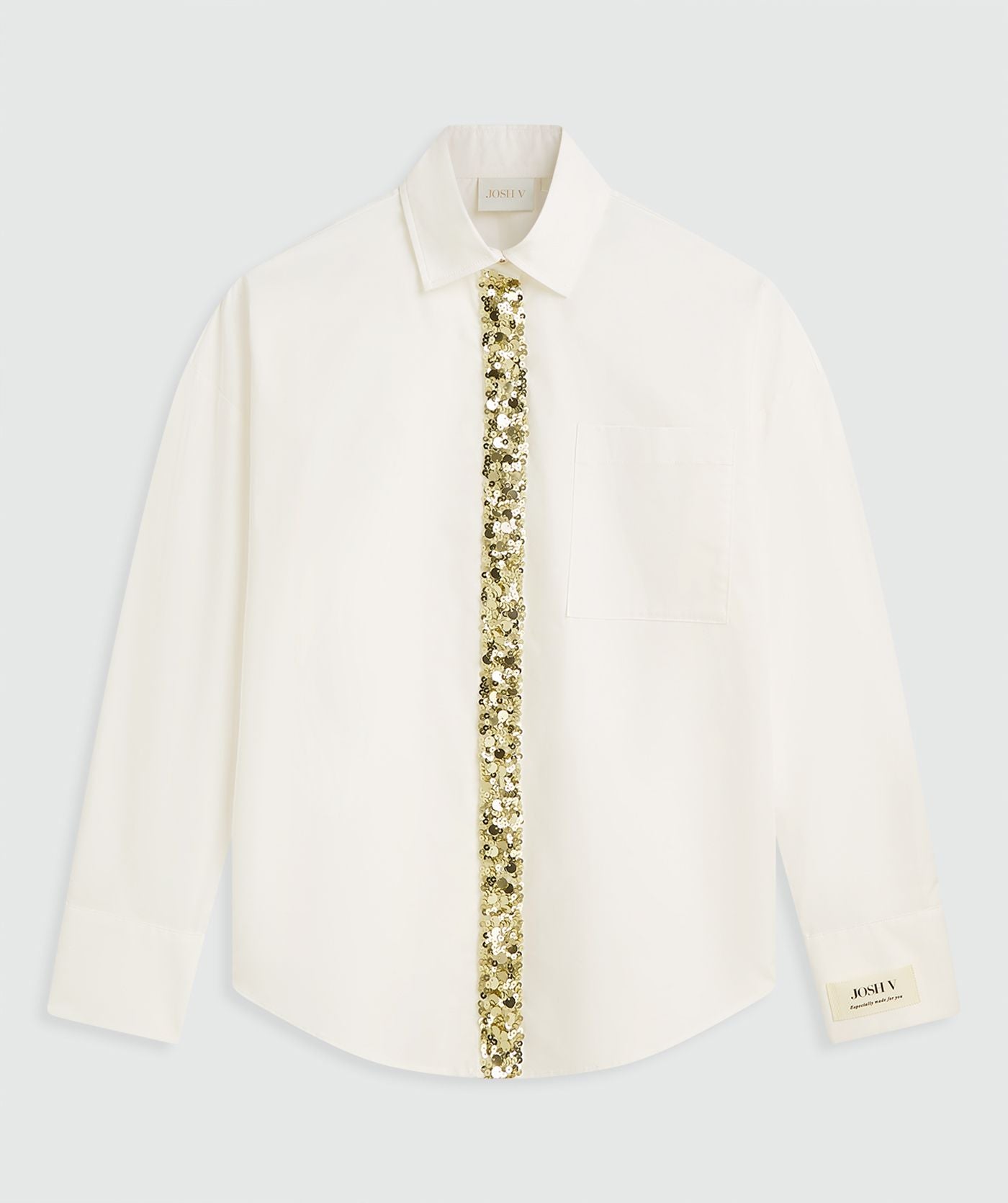 Blusa Oversized Cecile Com Lantejoulas – Josh V
