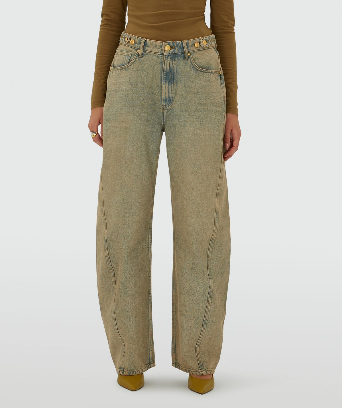 Jeans Balloon Dewi Dirty Wash Denim – Josh V