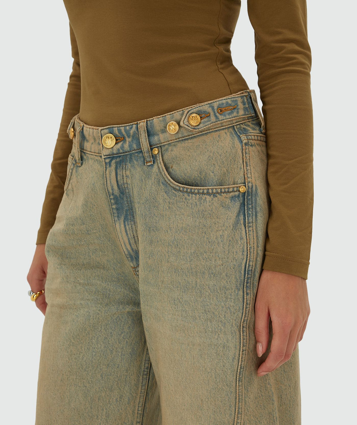 Jeans Balloon Dewi Dirty Wash Denim – Josh V