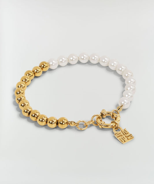 Pulseira ELEIA com pérolas e logotipo - Josh V