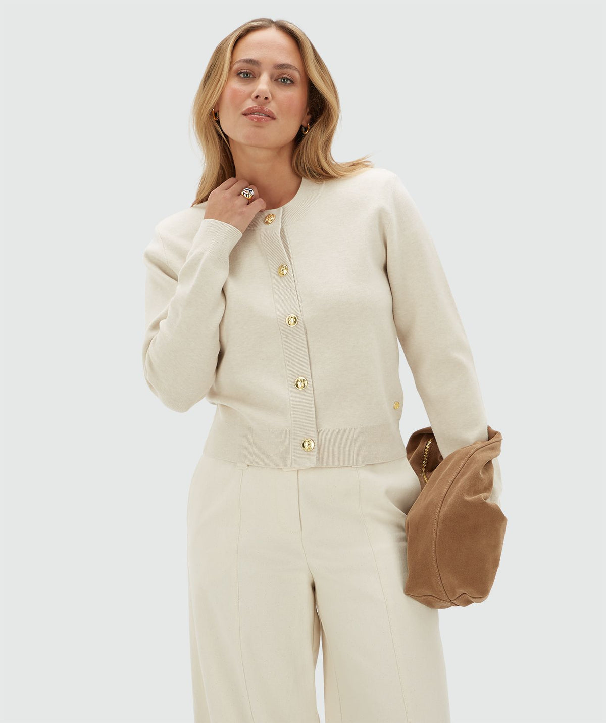 Cardigan Fliss com Ombreiras – imagem 3