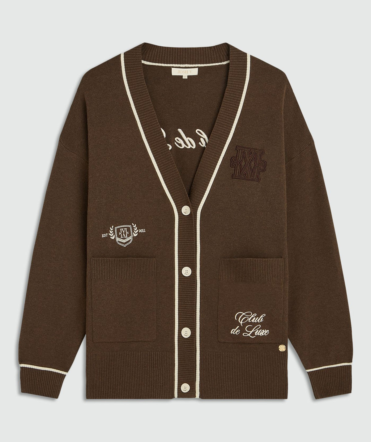 Cardigan Oversized Genell Castanho – Josh V