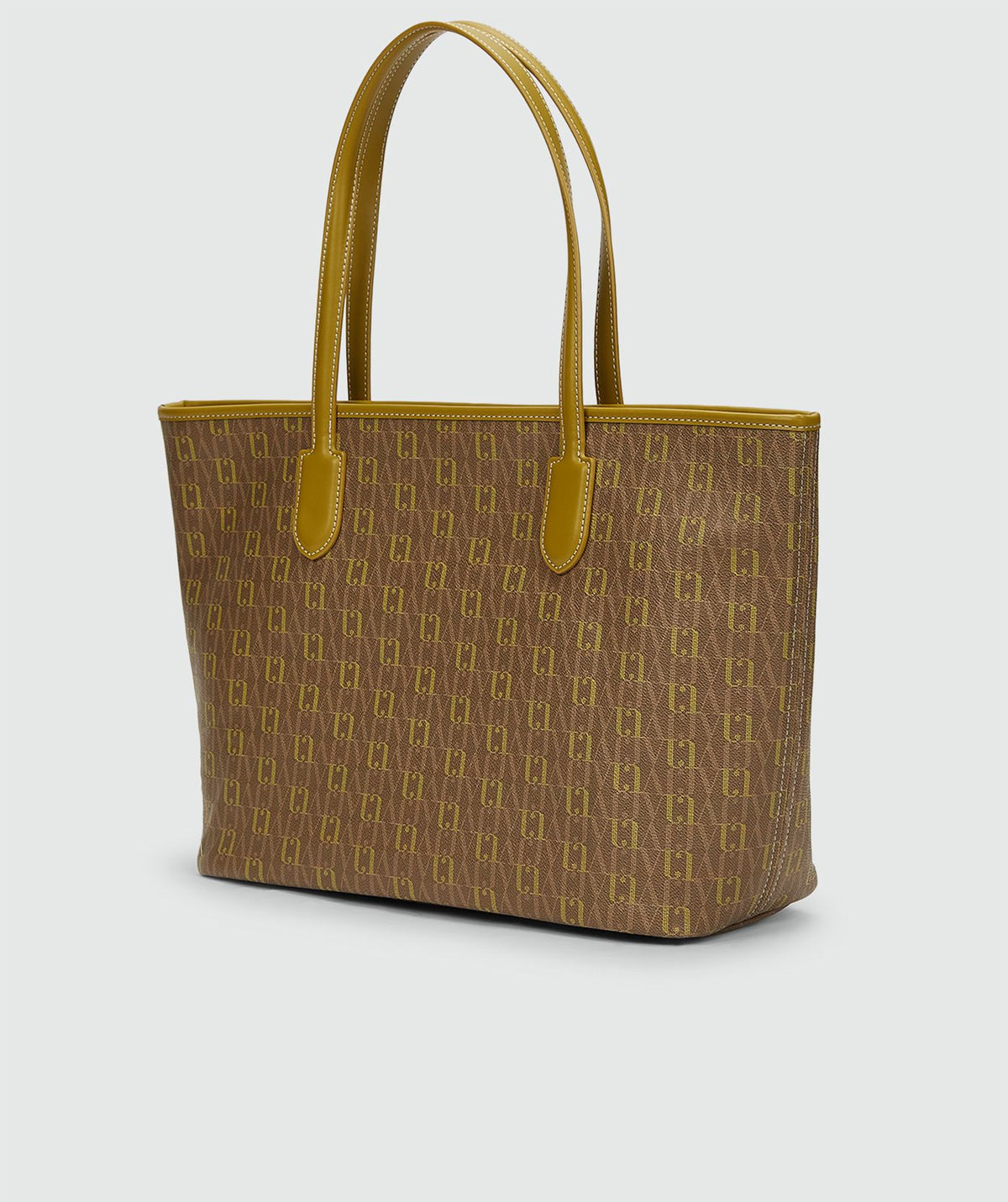 Mala Shopper Huda Olive Green com Logótipo – Josh V
