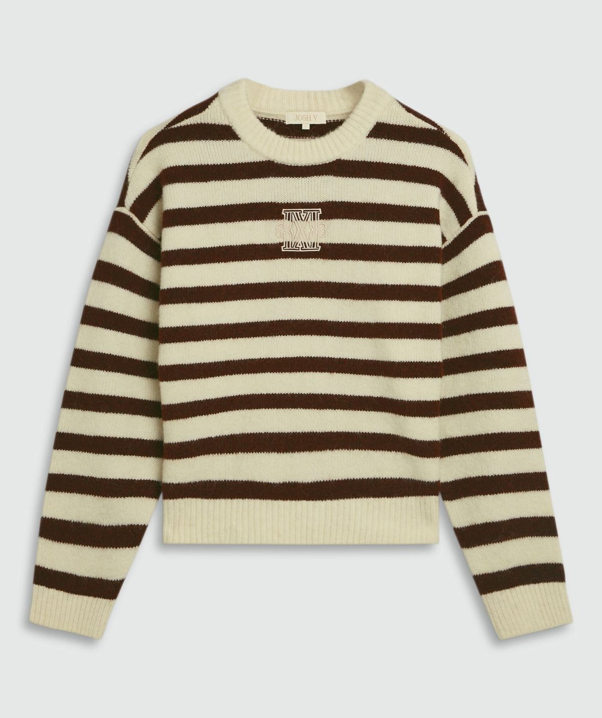Camisola Oversized Ize às Riscas Castanhas – Josh V