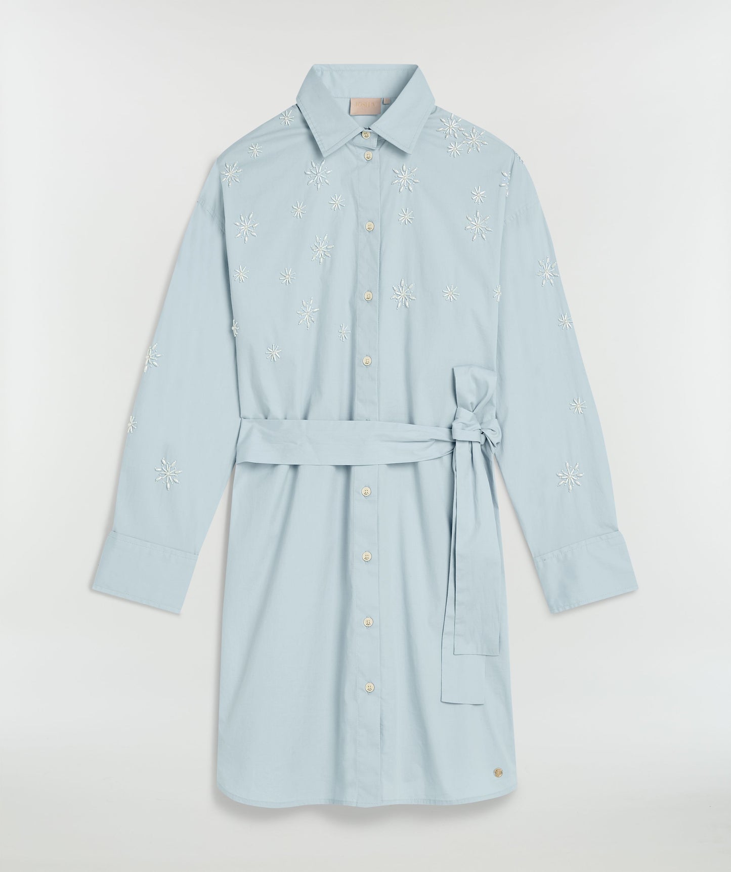 Vestido oversize LINE com pedras ornamentais - Josh V