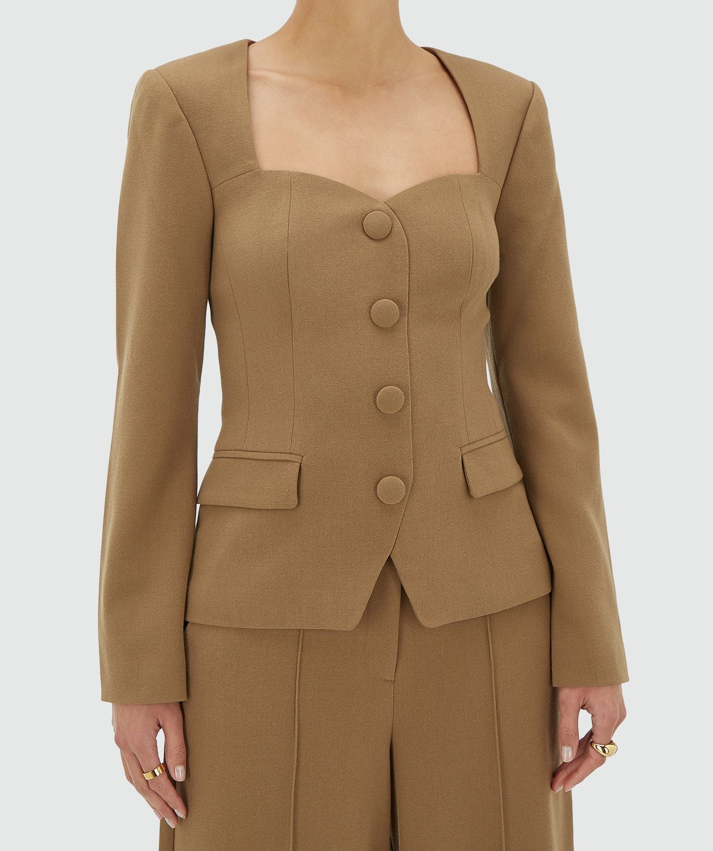 Top Justo Tipo Corpete LISE - Josh V