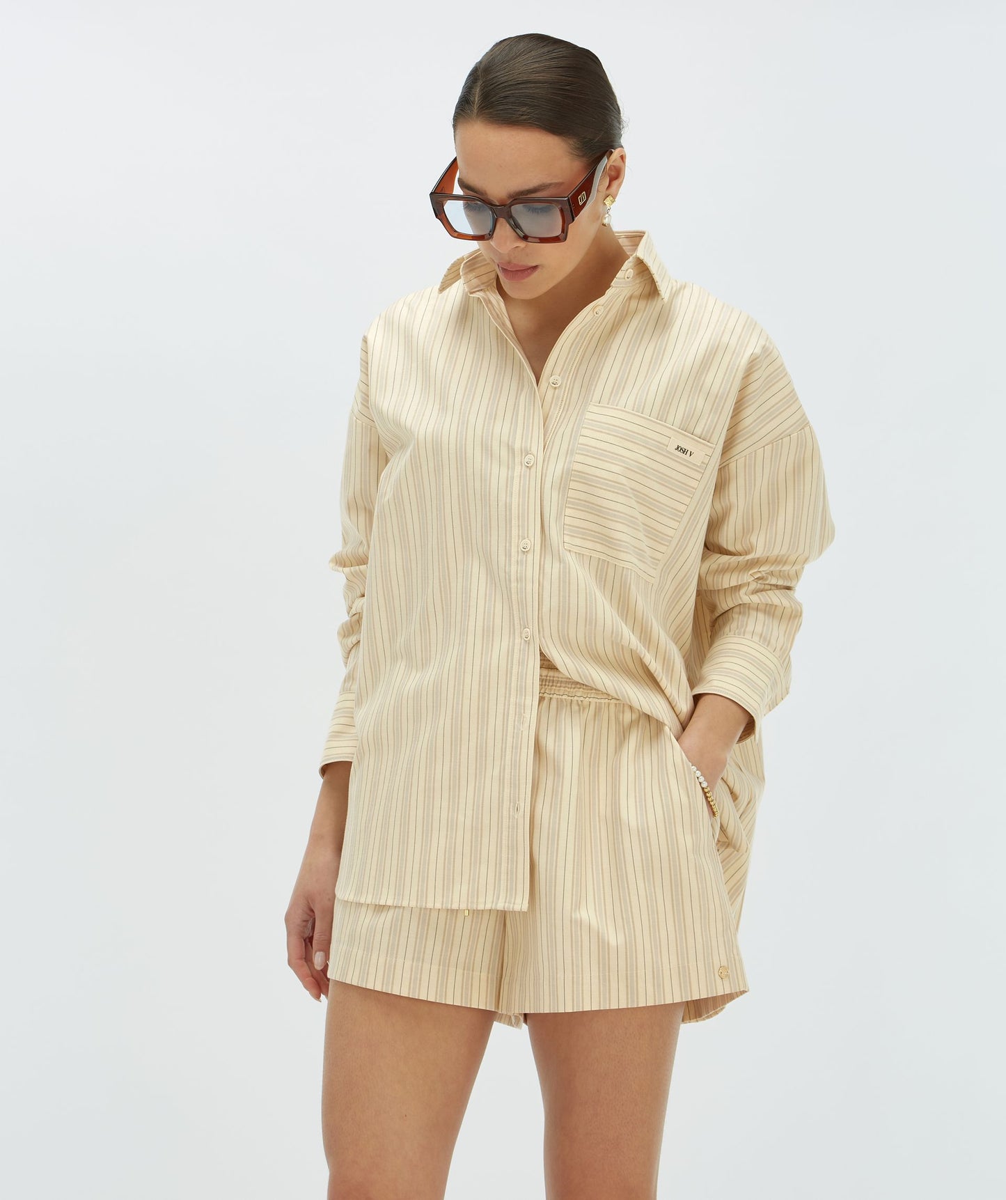 Blusa Riscas Oversized LOVA - josh V
