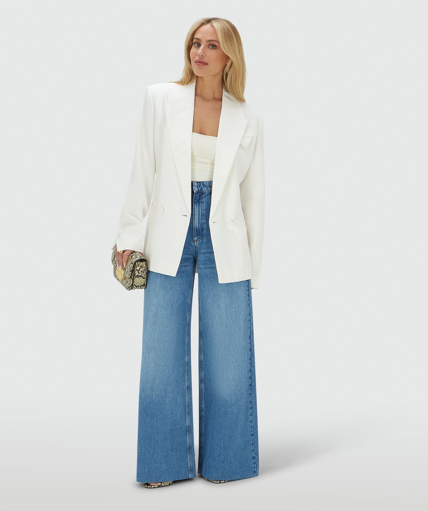 Blazer Estruturado Off-White – Josh V
