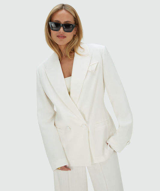 Blazer Estruturado Off-White – Josh V