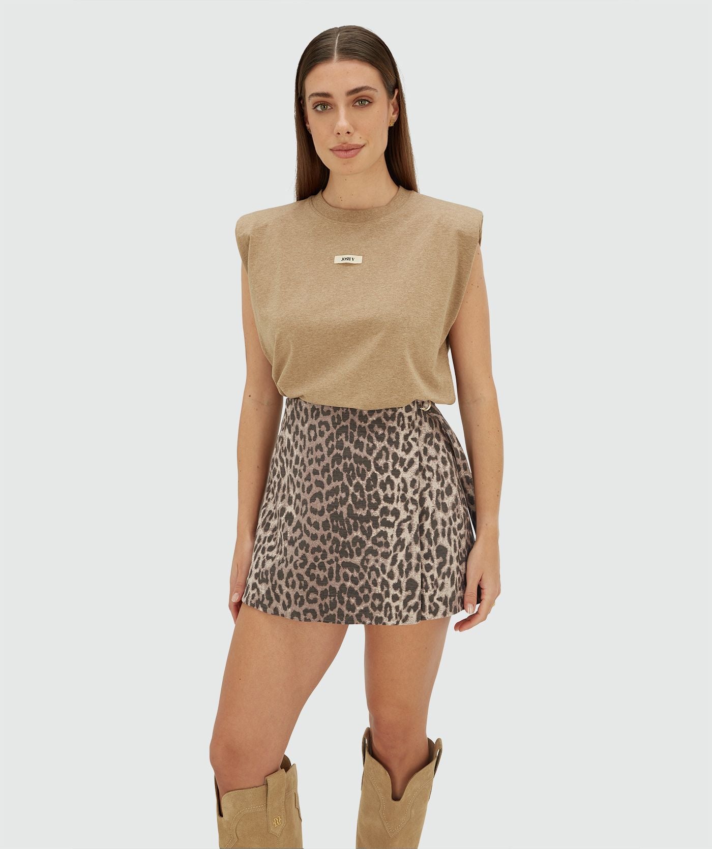 Saia-calça MAVEN de corte regular com padrão de leopardo - Josh V