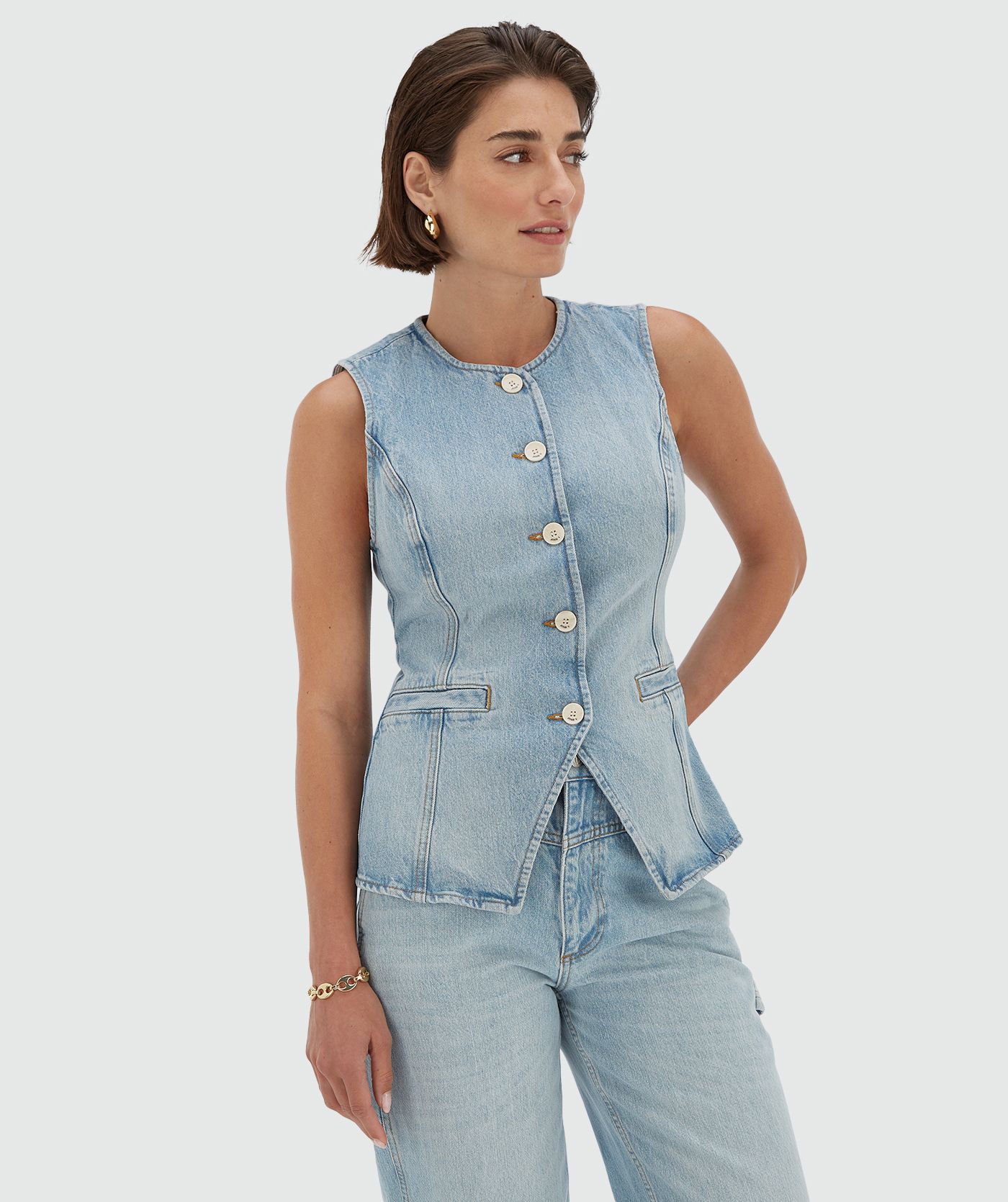 Colete Jeans Milly - Josh V