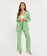 Load image into Gallery viewer, MIMI regular fit blazer - pastel verde
