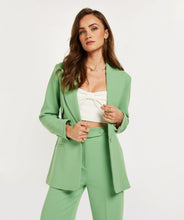 Load image into Gallery viewer, MIMI regular fit blazer - pastel verde
