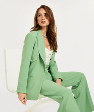 Load image into Gallery viewer, MIMI regular fit blazer - pastel verde
