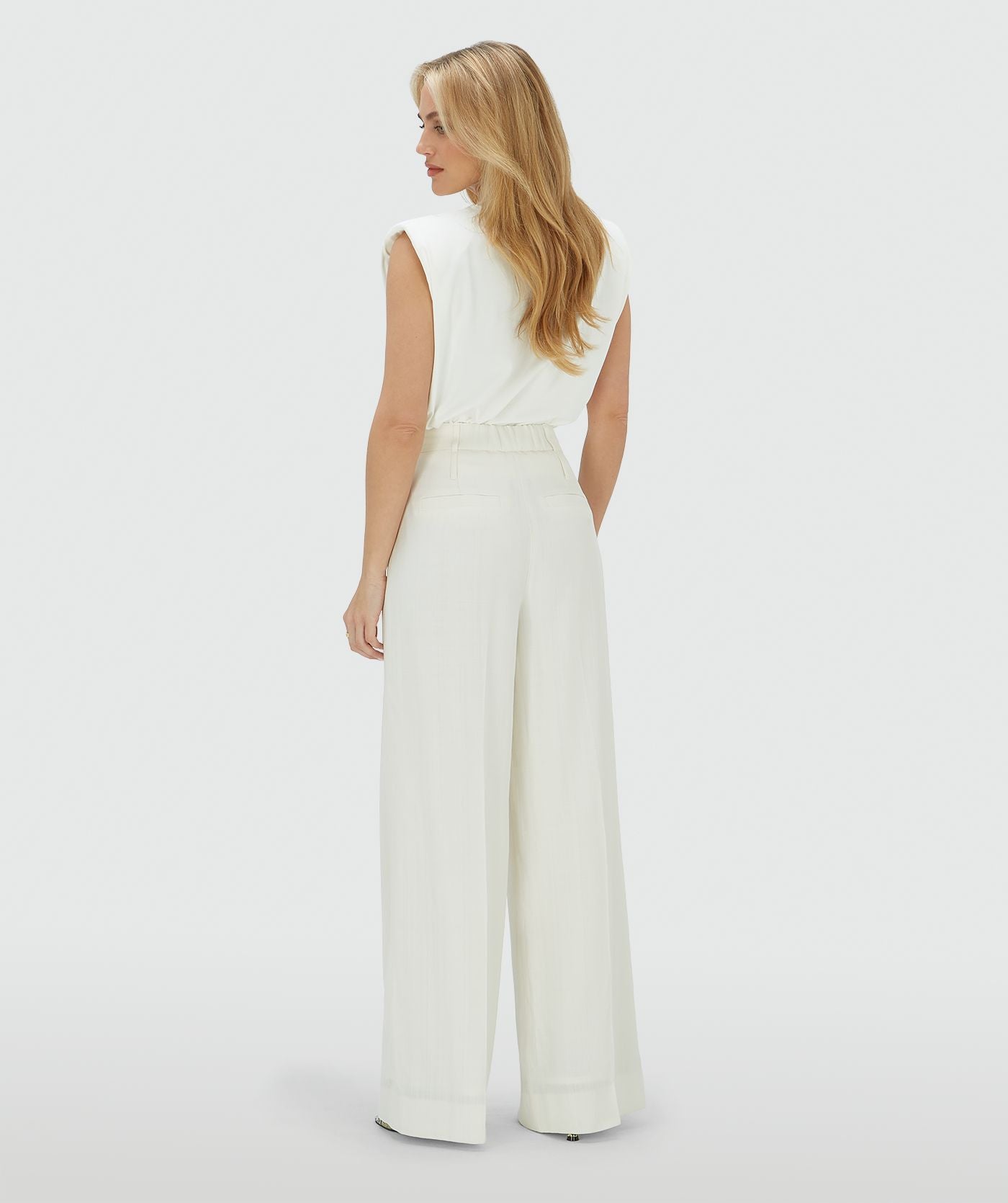 Calça Fluida Wide Leg Off-White – Josh V