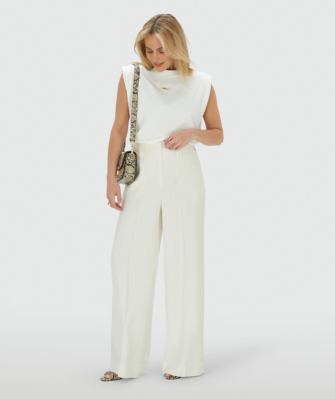 Calça Fluida Wide Leg Off-White – Josh V