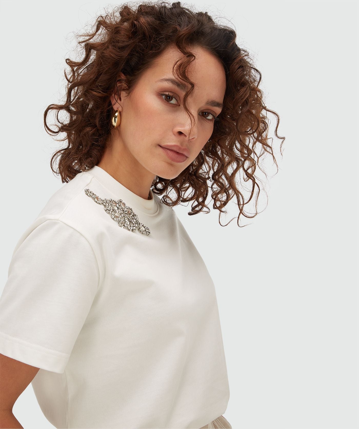 Camisola oversized ROXY com strass - Josh V