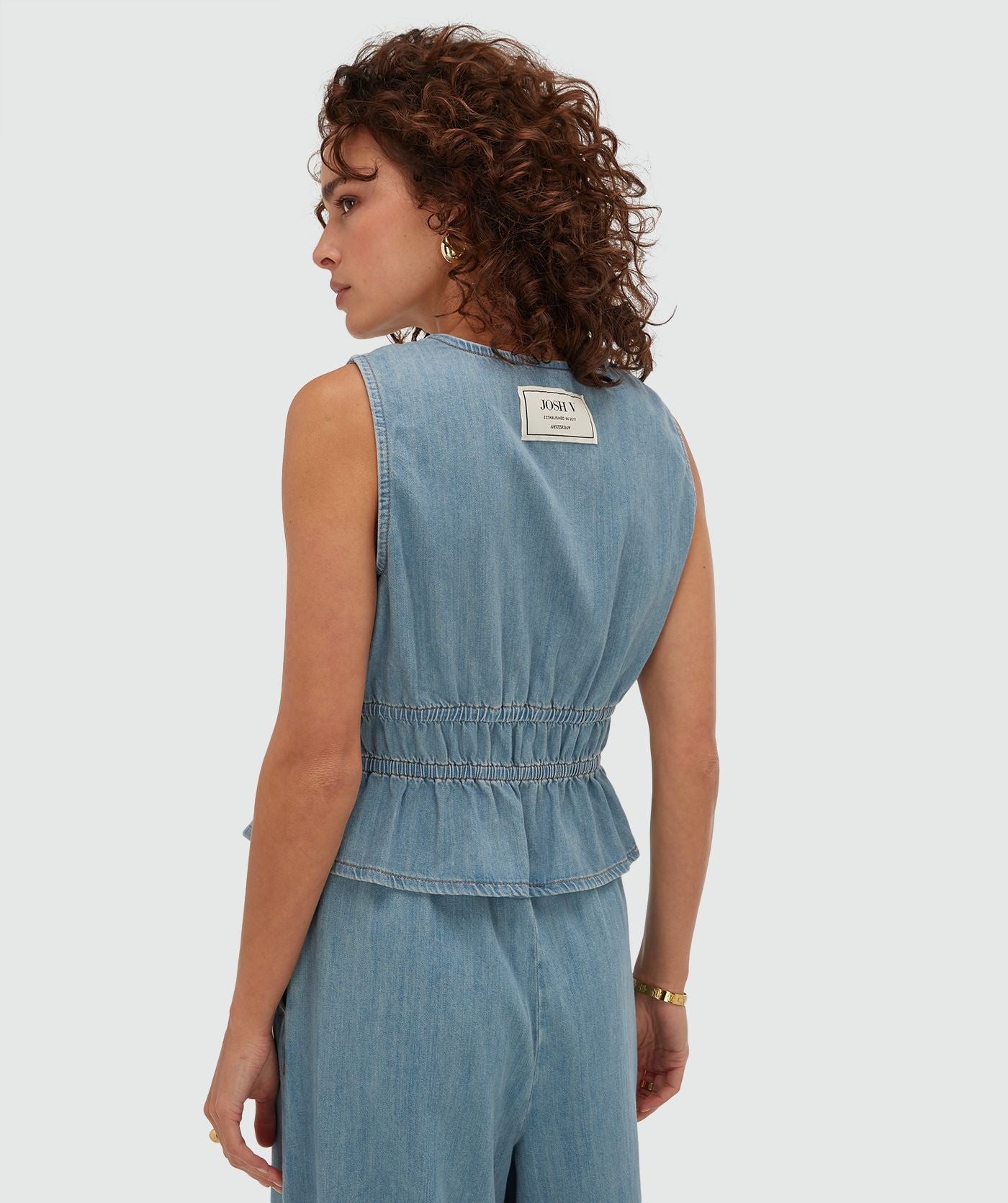Top justo com peplum da SEA - Josh V