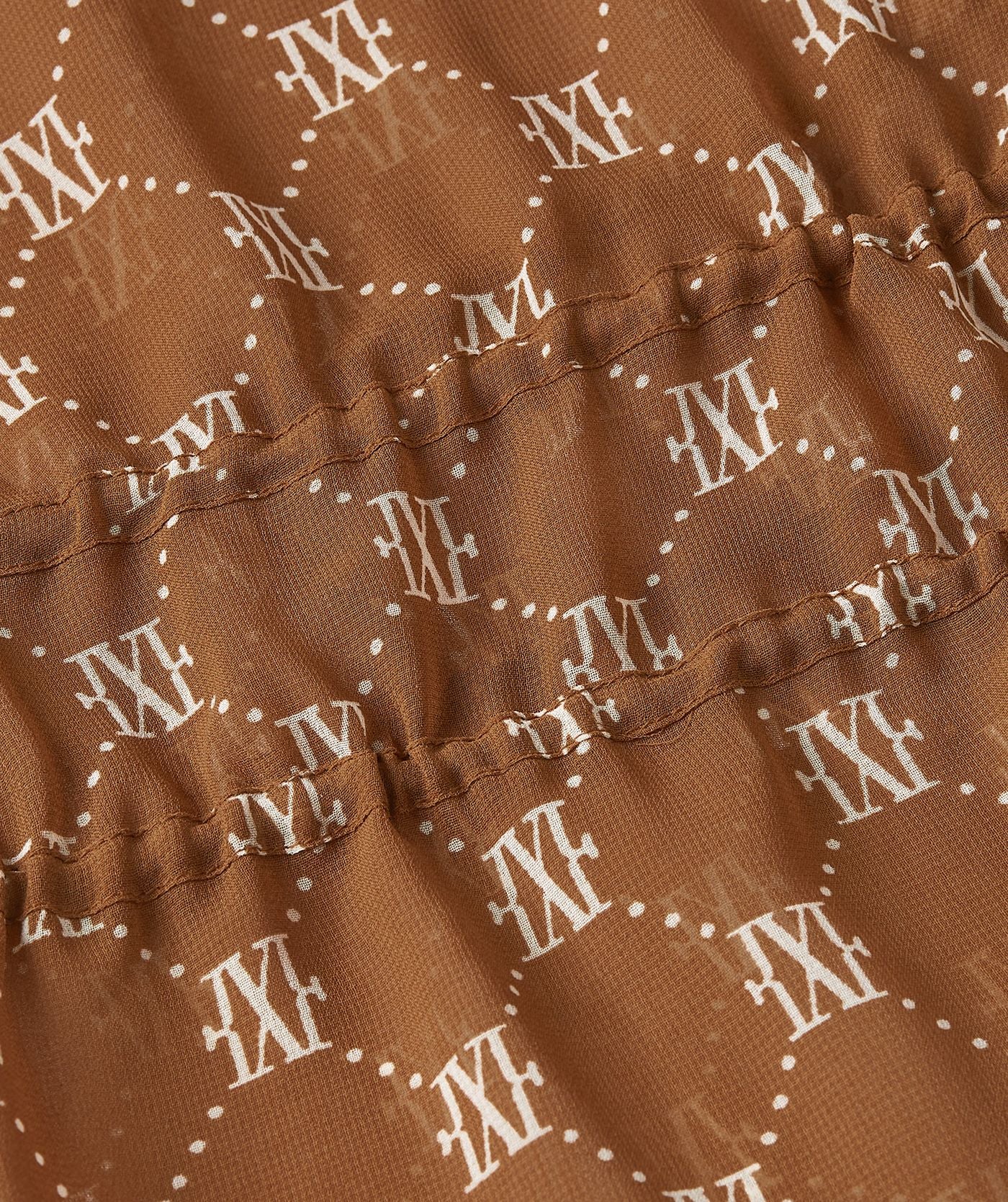 Kaftan Longo Translúcido com Monograma – Josh V