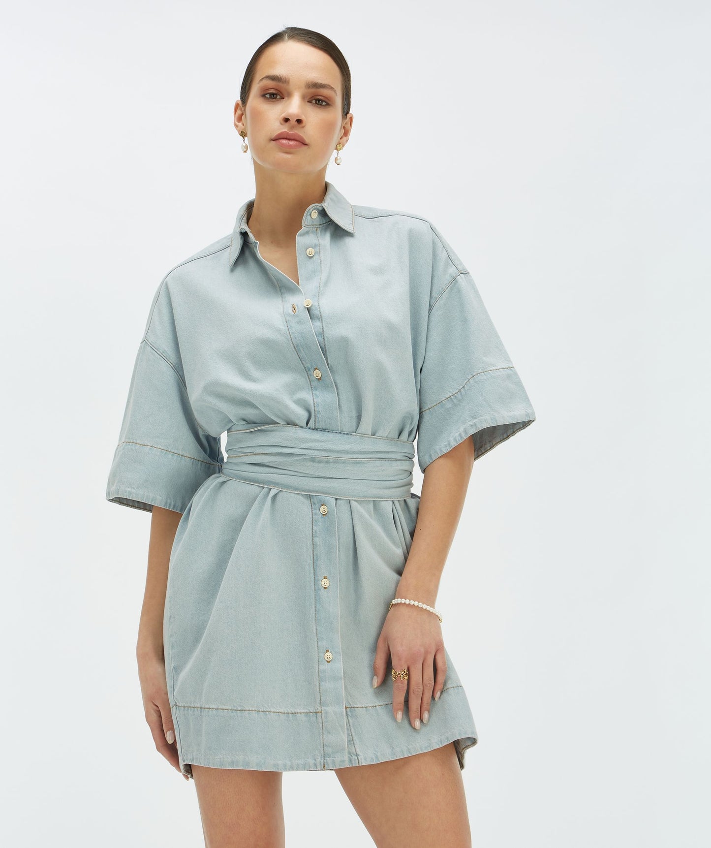 Vestido Camiseiro Oversized SIMI - Josh V