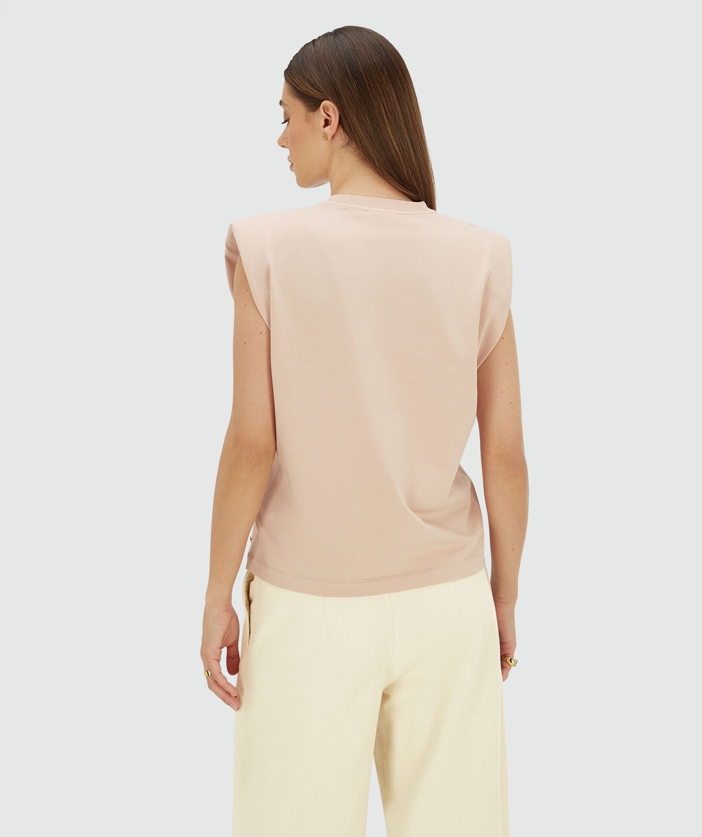 Camisola SUE De Corte Regular Com Ombreiras - Josh V