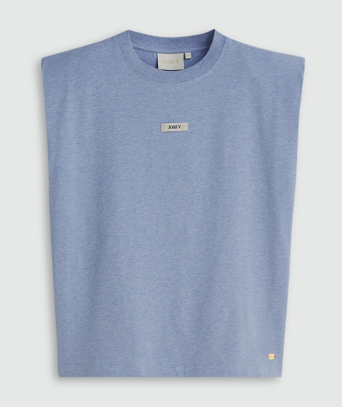 T-shirt Sue Powder Blue Melange – Josh V