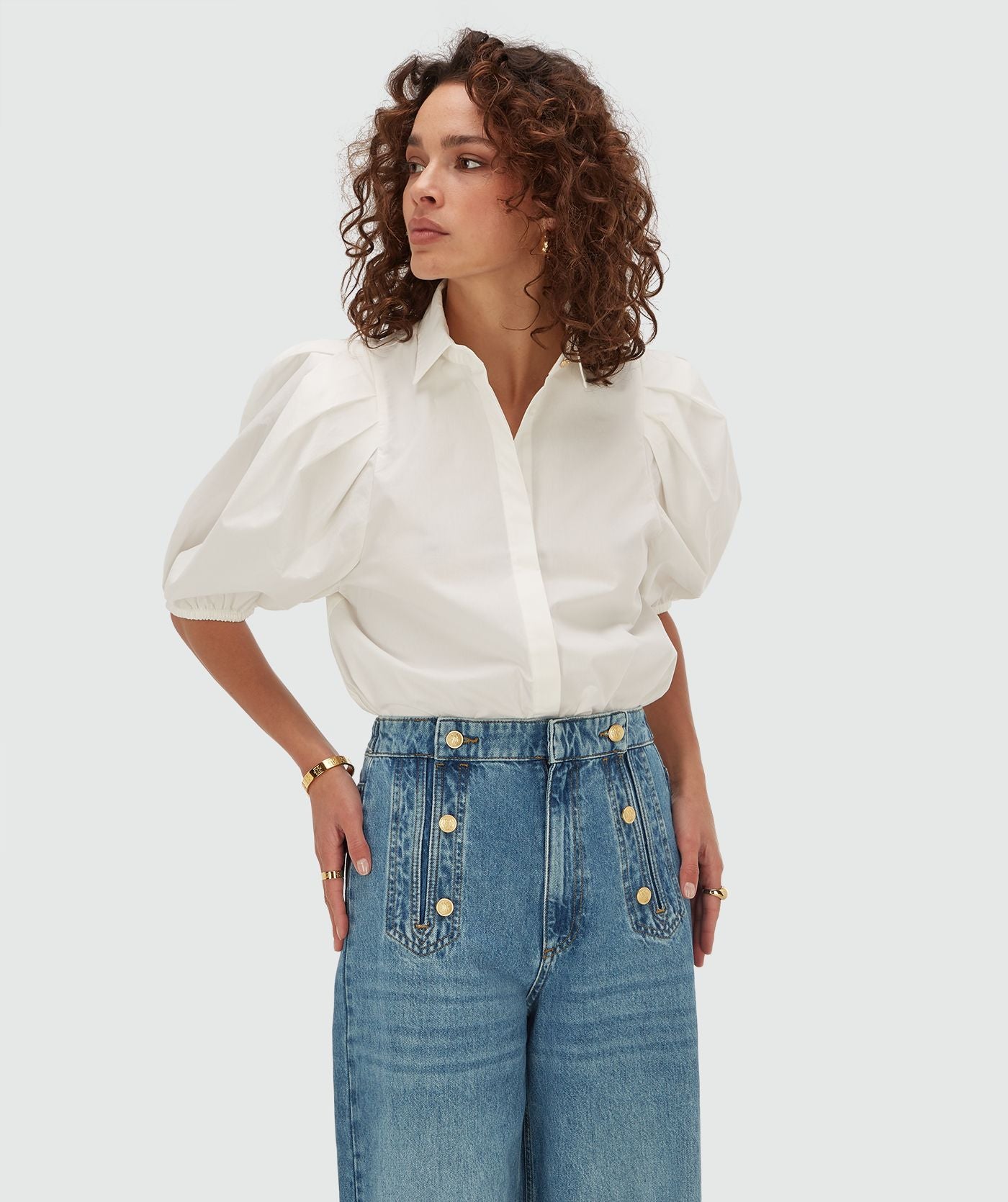 Blusa SYLVIANA de corte regular - Josh V