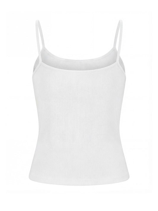 Top Canelado de Alça Fina – Scripta