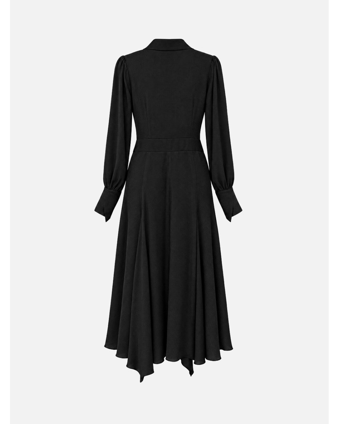 Vestido Assimétrico com Ombreiras – Scripta — fotografia 3