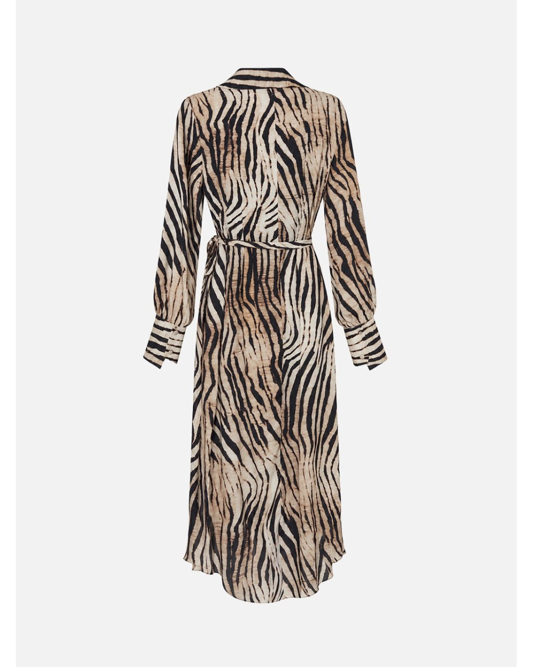 Vestido Estampado com Fecho em Trespasse – Scripta — fotografia 3