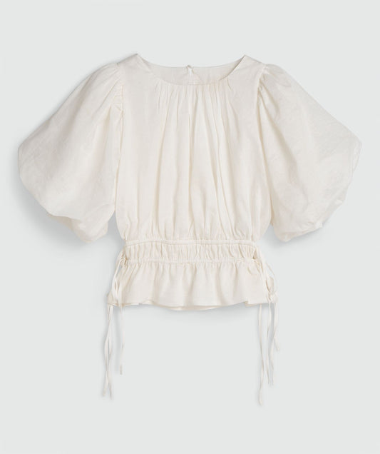 Top ZAYLA de corte regular com mangas bufantes - Josh V