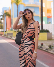 Load image into Gallery viewer, Zebra pattern jumpsuit
